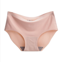 Braguitas de mujer de nailon tejido liso, sin costuras, con logo en la cintura, de corte triangular, de una pieza, de talle medio, sexys, moldeadoras y transpirables.