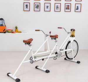 EXI 2026 Vélo Extracteur <span class=keywords><strong>de</strong></span> Smoothies et Jus, Vélo Tandem Monovitesse pour 2 Personnes avec Roues <span class=keywords><strong>de</strong></span> 26 Pouces - Product Image 2
