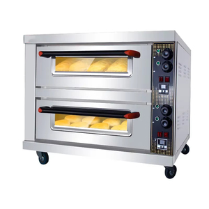 فرن مخابز صناعي تجاري 2-طابقين حالة جديدة لمعدات الخبز والمكسرات للمخابز الصغيرة - Product Image 6