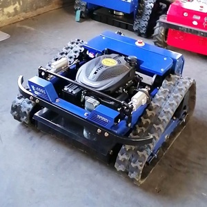 Điều khiển từ xa Máy cắt cỏ RC Crawler 7.5HP dốc máy cắt theo dõi đài phát thanh kiểm soát cỏ cắt <span class=keywords><strong>Robot</strong></span> Máy cắt - Product Image 2