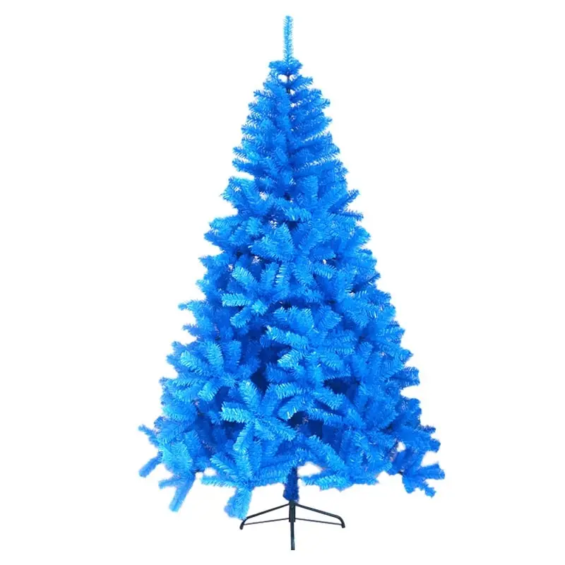 factory direct supply Christmas blue Contracted and the atmosphere PVC funny Christmas tree
