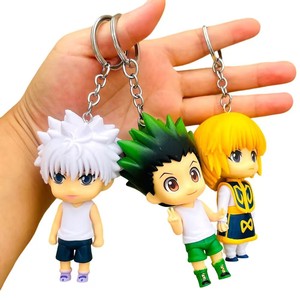 Set de 6 Figuras de Acción de Anime <span class=keywords><strong>HUNTERxHUNTER</strong></span> Killua, Modelo de PVC, Estatua, Colgante para Mochila, Llavero, Muñecos, Juguetes, Regalos - Product Image 4