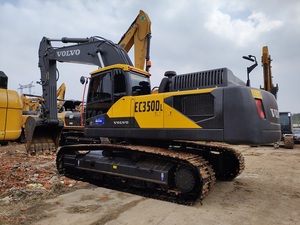 Excavadora de segunda mano original marca Corea <span class=keywords><strong>Volvo</strong></span> EC350d EC350 <span class=keywords><strong>350</strong></span> 35 toneladas tamaño grande buenas condiciones excavadora usada sobre orugas - Product Image 2