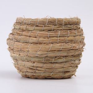 รังนกหวายสานมือ ขนาดเล็ก งานฝีมือ ขายส่ง รังนกแก้ว - Product Image 2