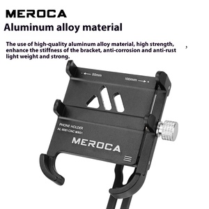 Meroca Hợp kim nhôm Tích hợp tay lái điện thoại núi cho xe đạp đường thuận tiện Xe Đạp Navigation với các tính năng điều chỉnh - Product Image 2