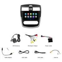 Autoradio Android 10 pour Tiida 2016-2019, Navigation GPS, Écran Multimédia 10 Pouces, Lecteur Stéréo Audio, Unité Centrale Intégrée, Garantie 1 An