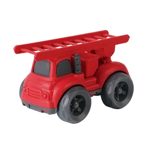 Yeşil oyuncaklar geri dönüşüm kamyon yeşil renk-BPA Free, ftalat ücretsiz çöp itfaiye kamyonu çocuklar için, geliştirmek Motor becerileri
