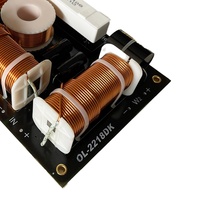 Diviseur de fréquence OL-2218DK Oule fabriqué par Oule, 1300 Watts, 2 voies (2 basses + 1 haute), adapté aux enceintes de 15/18 pouces, idéal pour DJ, bar/salle