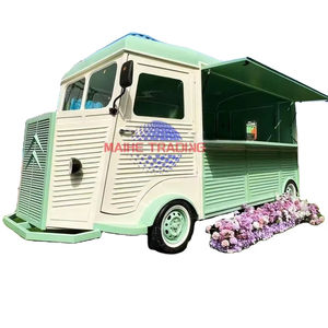 Custom Concession Mobile Catering Ice Cream Cart Food Trailer Citroen <b>Electric</b> Food Truck - Product Image 1