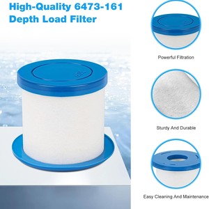 Cartucho de Filtro para Piscina Berman 6473-161 J-400 Compatible con Spa, Bañera, Piscina Inflable - Product Image 4