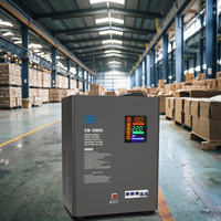 Régulateur de tension automatique monophasé KEBO AC 20KVA, type relais, stabilisateur électrique, affichage LED, haute efficacité 0.98