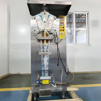 Machine d'emballage et de scellage automatique pour sachets et bouteilles en plastique de 200 ml, eau pure, contrôle PLC, pompe à moteur, haute précision