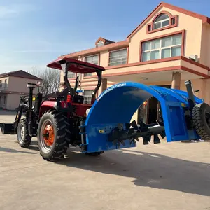 Tractor de estilismo de vaca, volteador de abono, máquinas de fabricación de estilismo