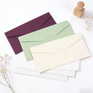 Sobres de Papel de Lujo con Diseño de Logotipo Personalizado al por Mayor - Embalaje para Bodas para Tarjetas de Felicitación/Envío de Tarjetas - Product Image 2