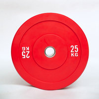 2024 gros Logo personnalisé en acier inoxydable plaque de pare-chocs haltère poids disque ensemble couleur disques en caoutchouc