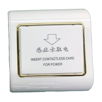 Ahorro de energía programable 40A 125Khz RFID T557 Interruptor de alimentación de pared eléctrica Tarjeta especial Función de control de tiempo de acceso