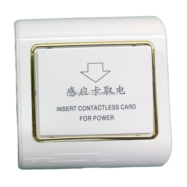 Programmable Energy Saving 40A 125Khz RFID T557 Electric Wall Power Switch Special Card Access Time Control Function