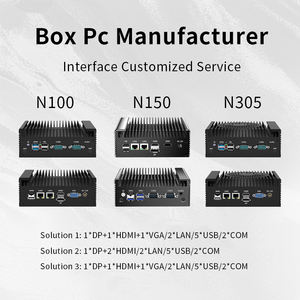 N305/n100 एम्बेडेड फैनलेस औद्योगिक मिनी पीसी बॉक्स दीन-रेल एज कंप्यूटिंग के साथ gpo Rs232 rs485 दोहरी लान इनटेल कोर के साथ - Product Image 2