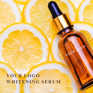 Marque privée personnalisée 15% vitamine C + sérum pour le visage au curcuma sérum éclaircissant infusé aux peptides élimine les taches brunes unifie la vitamine B5 - Product Image 1