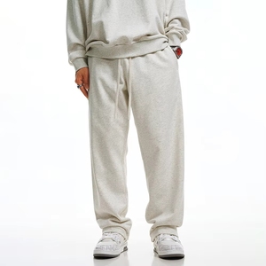Pantalons de course et de <span class=keywords><strong>jogging</strong></span> pour hommes de haute qualité personnalisés, pantalons de sport confortables et unis avec poches, amples et décontractés - Product Image 5