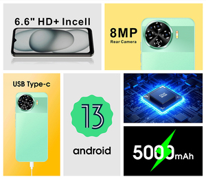 Unlocked Dual Sim SC9863a Octa Core Processor Large Screen S23 Android 11 <b>Phone</b> 6.5inch 2GB+64GB 3G Smart 3G Smart <b>Phone</b> - Product Image 4