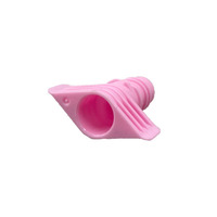 Capuchon de bec en PE de qualité alimentaire 9.6mm, couvercle à vis en plastique blanc, capuchon de pochette