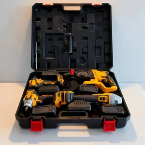 Perceuse sans fil professionnelle multi-usage à conception personnalisée, moteur sans balais 18V/21V, batterie 3.0Ah, 9980V, personnalisable - Product Image 2