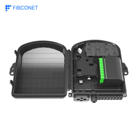 Boîtier de distribution de fibre optique FTTH PC+ABS étanche résistant aux UV 10 ports Caja Huaw NAP/CTO/FAT Box IP67 Boîtier terminal de fibre optique