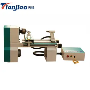 Factory wholesale TJ-1040 desktop small cnc turning lathe machine for wood vase making
