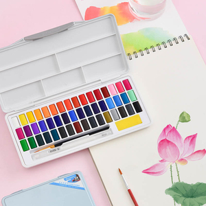 Peintures à l'<span class=keywords><strong>aquarelle</strong></span> solides professionnelles Giorgione 48 couleurs macaron 3 ml – Approvisionnement direct usine, en vrac, prêtes à être expédiées - Product Image 6