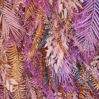 Mur de fleurs artificielles 3D en plumes d'automne, vente directe usine, pour mariages, événements commerciaux, événements de célébrités d'Internet et Saint-Valentin