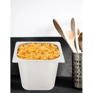 Inserto Acero Inoxidable 1/6 15 cm Con Tapa Shorbull - Product Image 6