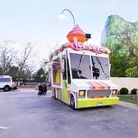 Ondersteuning Maatwerk Mobiele Food Truck Multi-Functionele Food Trailer Ijs Koffie Pizza Catering Kar Te Koop