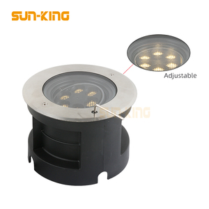 Faretto interrato per esterni impermeabile ip65 deck light white rgb lampada <span class=keywords><strong>da</strong></span> <span class=keywords><strong>incasso</strong></span> <span class=keywords><strong>a</strong></span> <span class=keywords><strong>terra</strong></span> led luce sotterranea regolabile 6W 12W 24W - Product Image 1