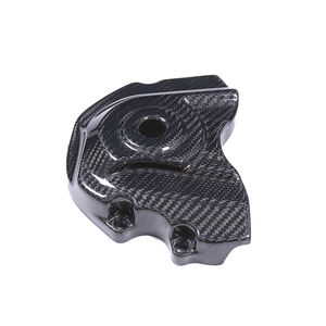 AISKA Protection de pignon avant 100 % fibre de carbone sèche 3K pour moto Kawasaki <span class=keywords><strong>Ninja</strong></span> ZX10R ZX-10R 2016-2020 - Product Image 3