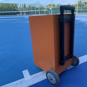 Máquina Lanzapelotas de Tenis Automática con Cabezal Giratorio Izquierda-Derecha, Capacidad para 50 Pelotas, Uso Interior/Exterior, Portátil, para Práctica de Principiantes - Product Image 5