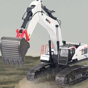 1/14 Scale 22 Channel <b>RC</b> Excavator Metal Construction Vehicle Remote Control Toy - Product Image 3