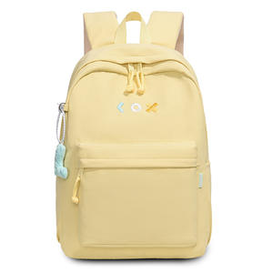 Mochila escolar de estilo universitario de gran capacidad, nuevo estilo <span class=keywords><strong>2025</strong></span>, diseño Simple a la moda, cremallera impermeable para escuela secundaria - Product Image 6