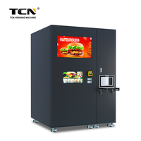 Fabricant chinois TCN, distributeur automatique de hamburgers chauds personnalisés, entièrement automatique