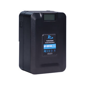 Leve Mini <span class=keywords><strong>BP</strong></span>-VM148 Portátil V Mount Battery Pack para Caminhadas Viagem 4K Video Displays Monitores Telefones celulares Stock - Product Image 1