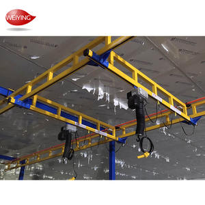 رافعة جسرية خفيفة قائمة بذاتها بسعة 1 طن و2 طن و3 طن و5 طن و10 طن، 50 هرتز و60 هرتز، معدات رفع لتنظيف المباني - Product Image 6