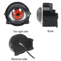 Personnalisation d'usine : Phares de projection 'Demon Eye' pour voiture, ensemble de feux antibrouillard, éclairage dynamique style 'Devil Eye', accessoires automobiles