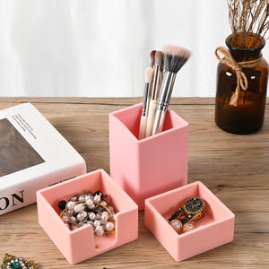 Силиконовый квадратный органайзер 3-в-1 для ручек и карандашей с высокой точностью (погрешность менее 1 мм) - Product Image 1