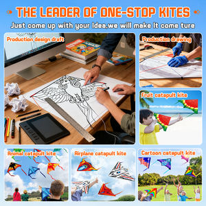 Publicité promotionnelle personnalisée, promotion d'un <span class=keywords><strong>cerf</strong></span>-<span class=keywords><strong>volant</strong></span> miniature triangulaire portable à motif de dessin animé arc-en-ciel - Product Image 3