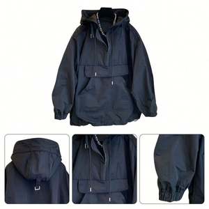 Design Custom Embroidery Logo Softshell <b>Jacket</b> for Men Waterproof Zipper Winter Polyester Windbreaker <b>High</b> <b>Visibility</b> Logo - Product Image 2