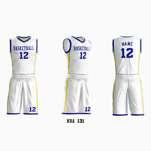 Maillots de basket-ball personnalisés respirants et à séchage rapide pour équipes et vêtements de sport - Product Image 1