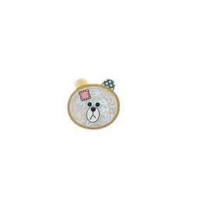 Commercio all'ingrosso acrilico Charms Shaker Kitty coniglietto <span class=keywords><strong>orso</strong></span> fiore rana anguria paillettes decorazione - Product Image 5