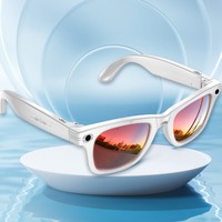 Lunettes intelligentes W620 Pro avec caméra 13MP, connexion Wi-Fi, vidéo HD 1080P, contrôle tactile, traduction par IA, étanches IPX-6