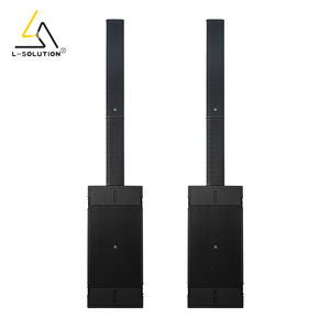 Haut-parleur colonne en promotion, série géante, son longue portée, SPL max 140 dB, système actif néodyme pour conférences, théâtres, scènes et extérieur - Product Image 1