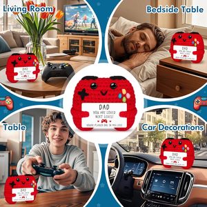 Controller di gioco all'uncinetto, regalo per papà, giocattolo in cotone per la festa del papà, compleanno, miglior papà di sempre, regalo da figlio/figlia - Product Image 4